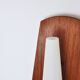 Scandinavian modern danish wall light in teak, brass and opaline glass, 1960s