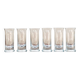 Large crystal liquor glasses, set of 6, 1970