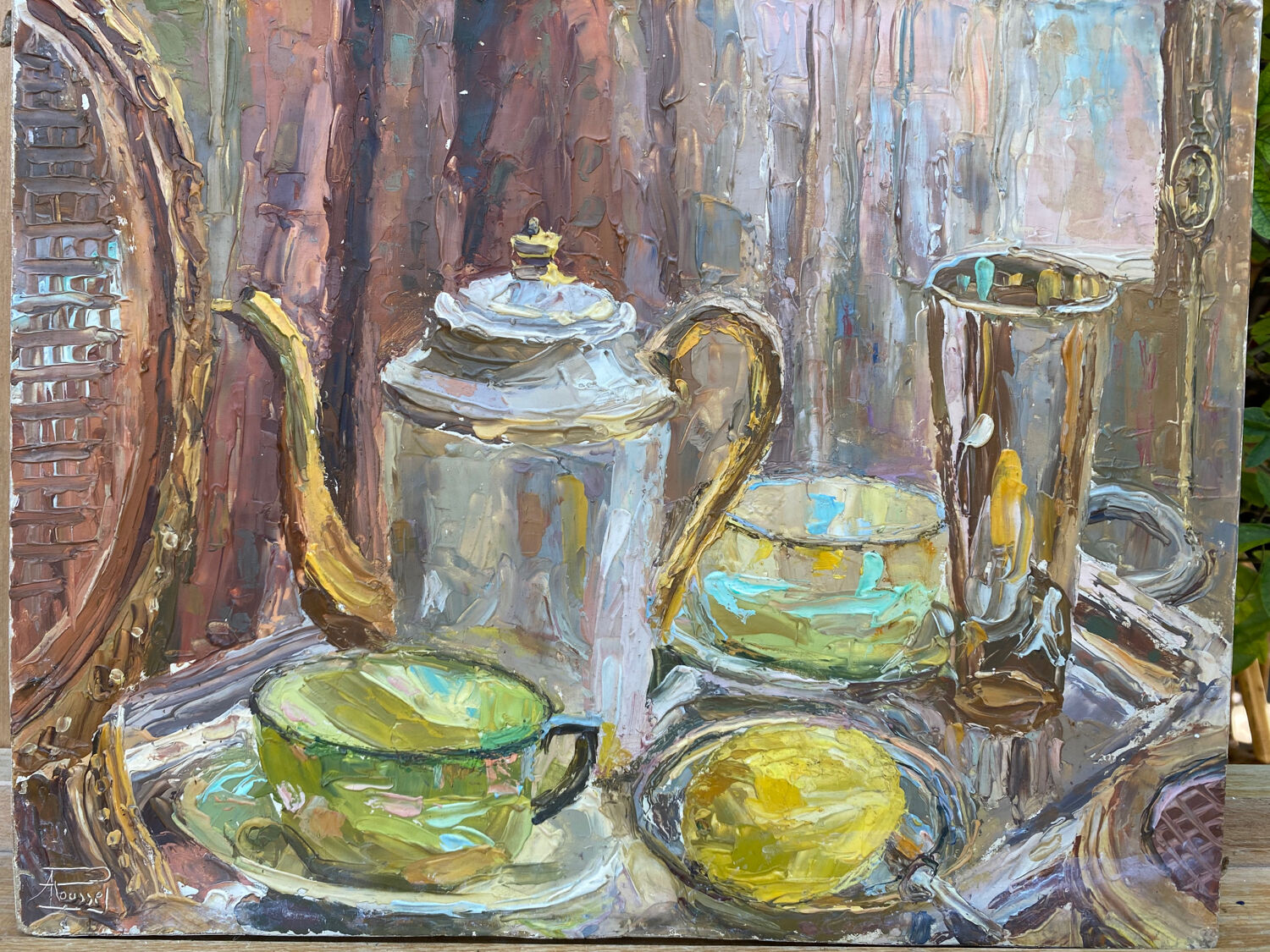 Still life signed Andre Roussel