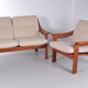 Vintage Danish Design Sofa and Armchair, 1960s