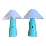 Paire d’appliques Arlus 80s