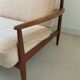 Grete Jalk 3-seater teak sofa