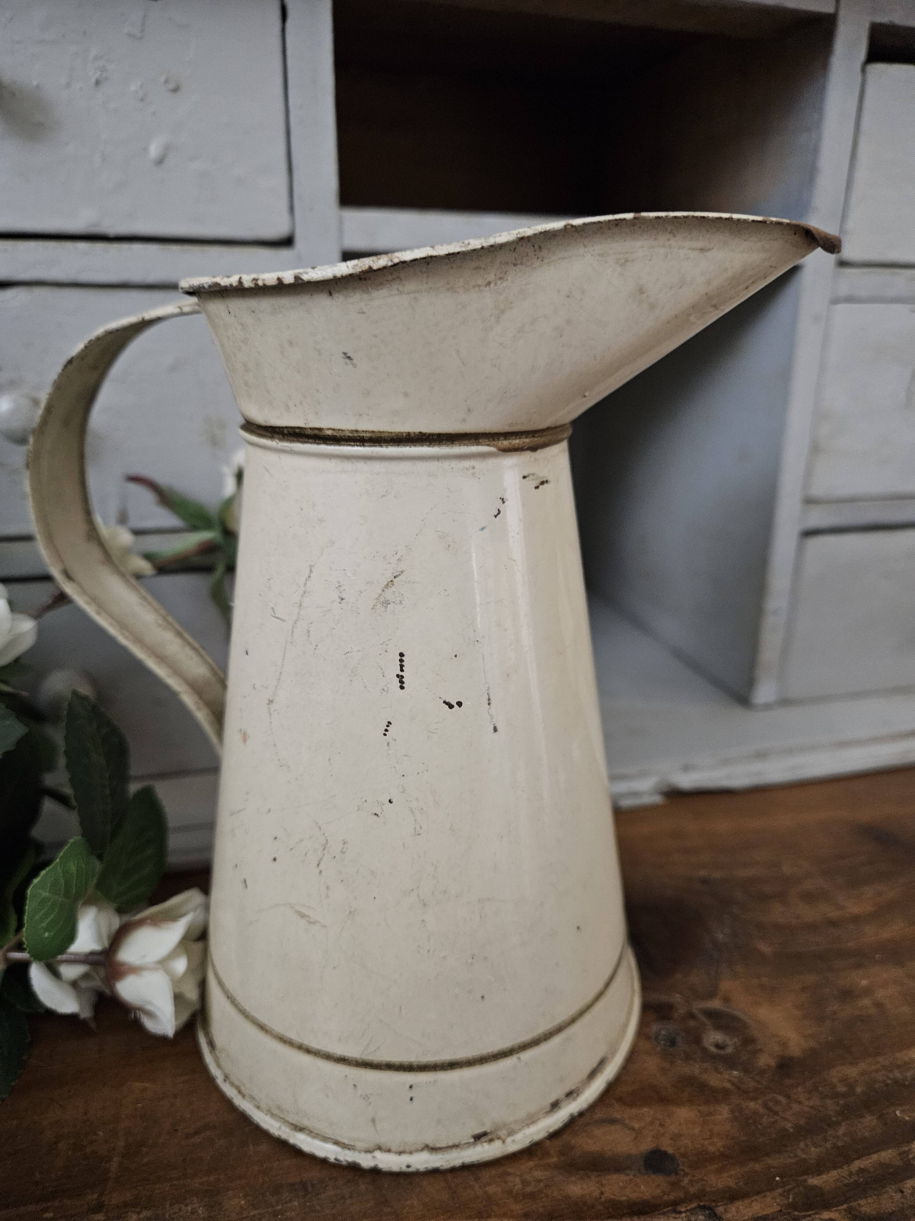 Small old pitcher