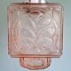 Art Deco pale pink glass pendant light, 1920s-30s