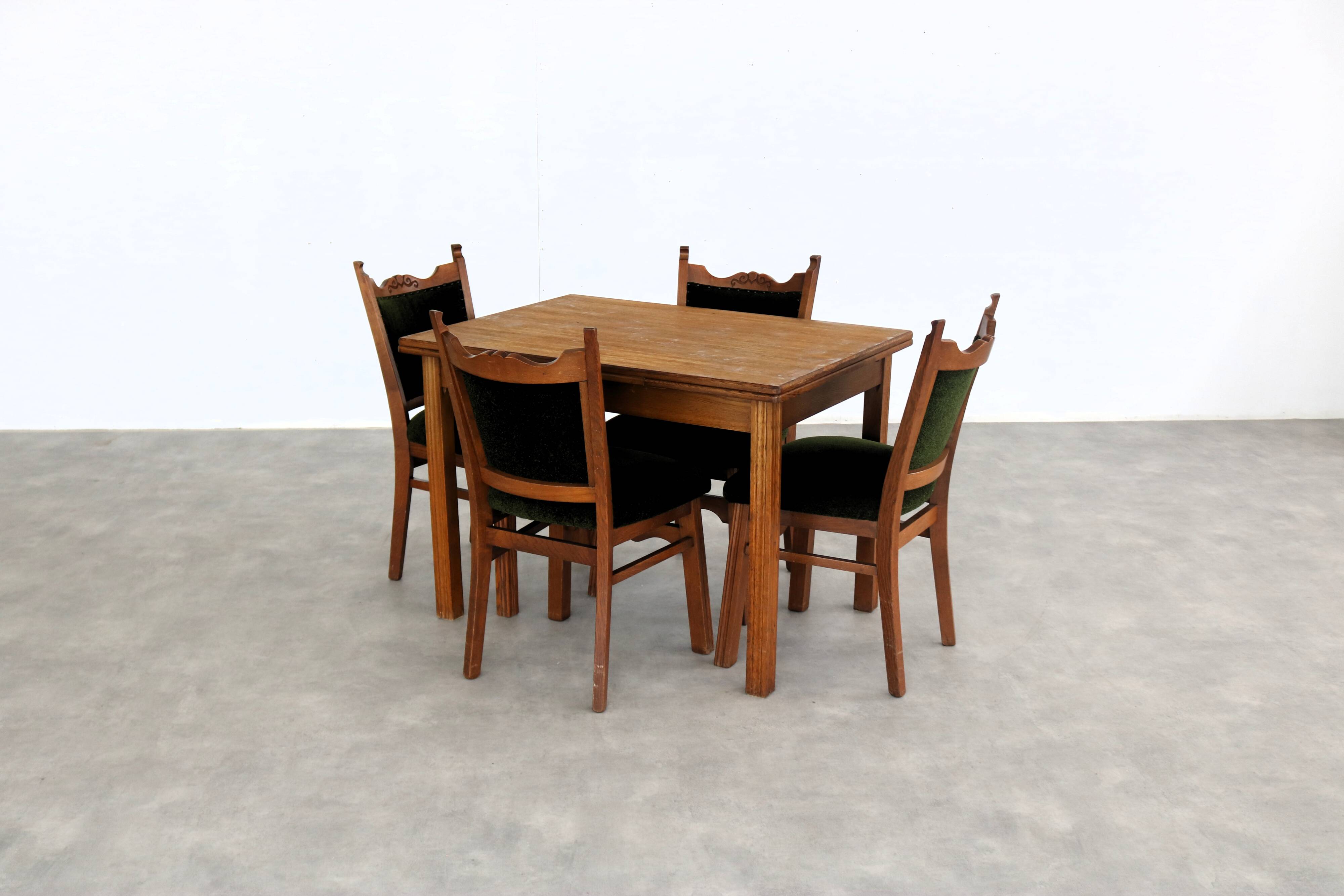 Art Deco dining table | table | 1970s | extendable