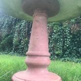 Concrete garden table
