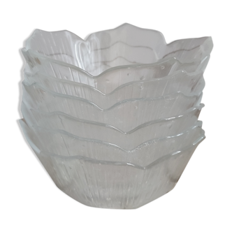 Lot of 6 dessert cups