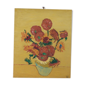 Painting with oil