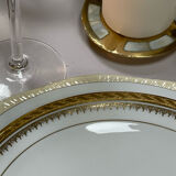 Ashtray brass and mother-of-pearl