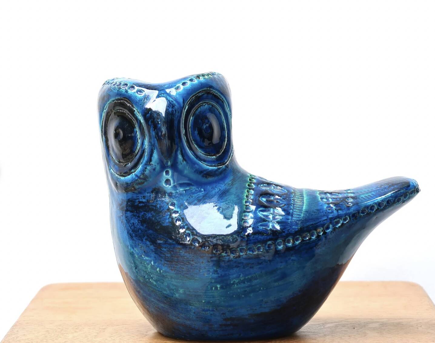 Ceramic owl by Aldo Londi for Bitossi, 1960s