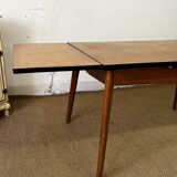 Vintage wooden table with extensions