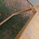 Wooden folding chair