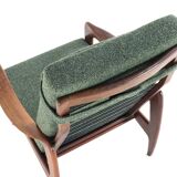 De Ster armchair men's model - dutch mid century modern design in teak