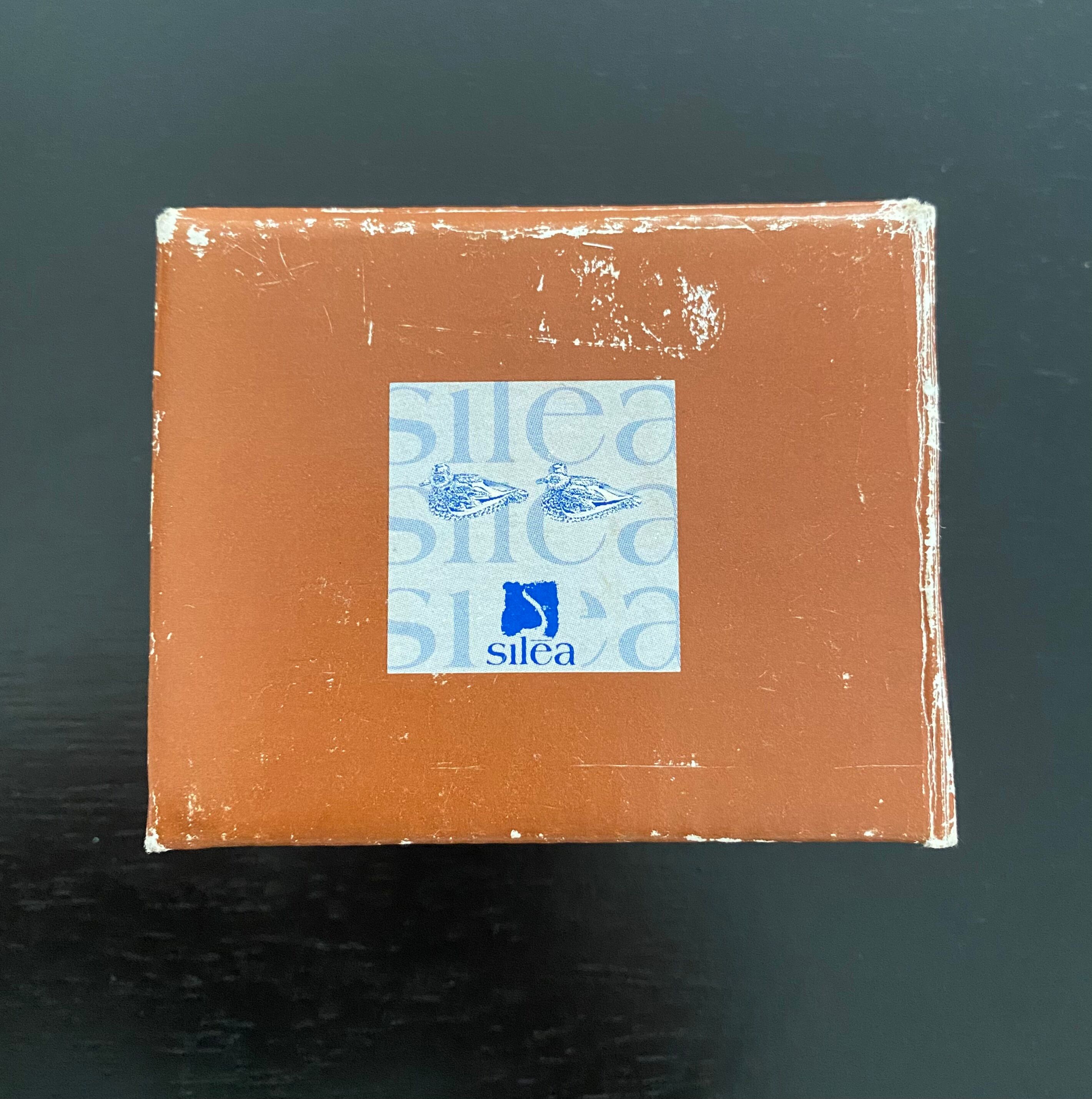 Salt and pepper shaker duck form brand silea