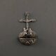 Silver stoup with 18th century Calvary decoration