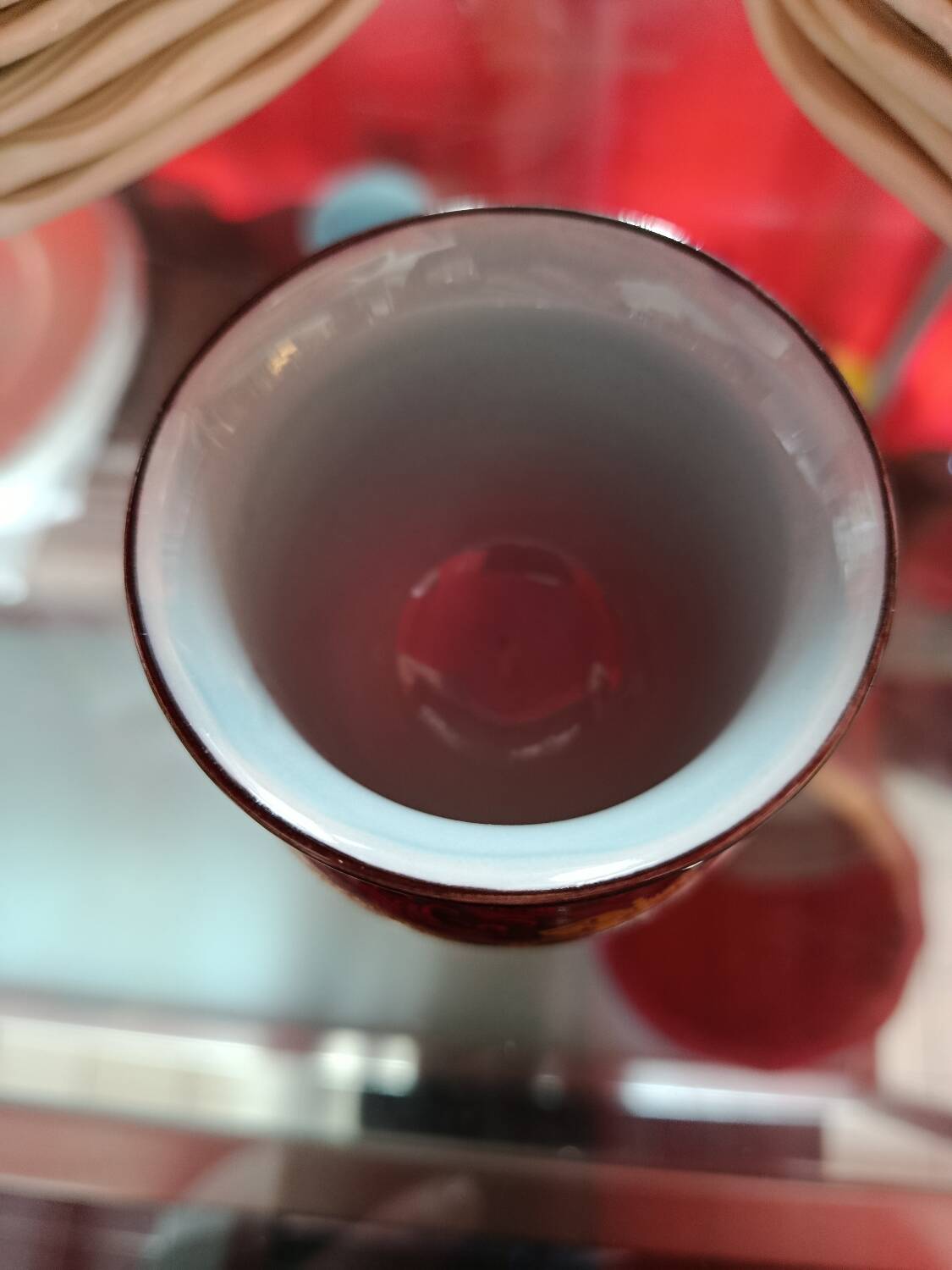 6 Chinese porcelain cups