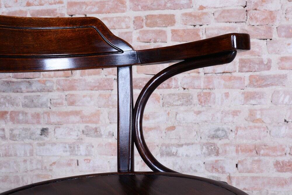 Chaise Art Déco en hêtre, années 1920