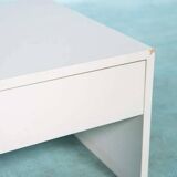 Minimalist television/audio furniture Pastoe q-bus, 1970s design.