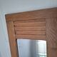 Miroir biseauté ancien bois 130 cm
