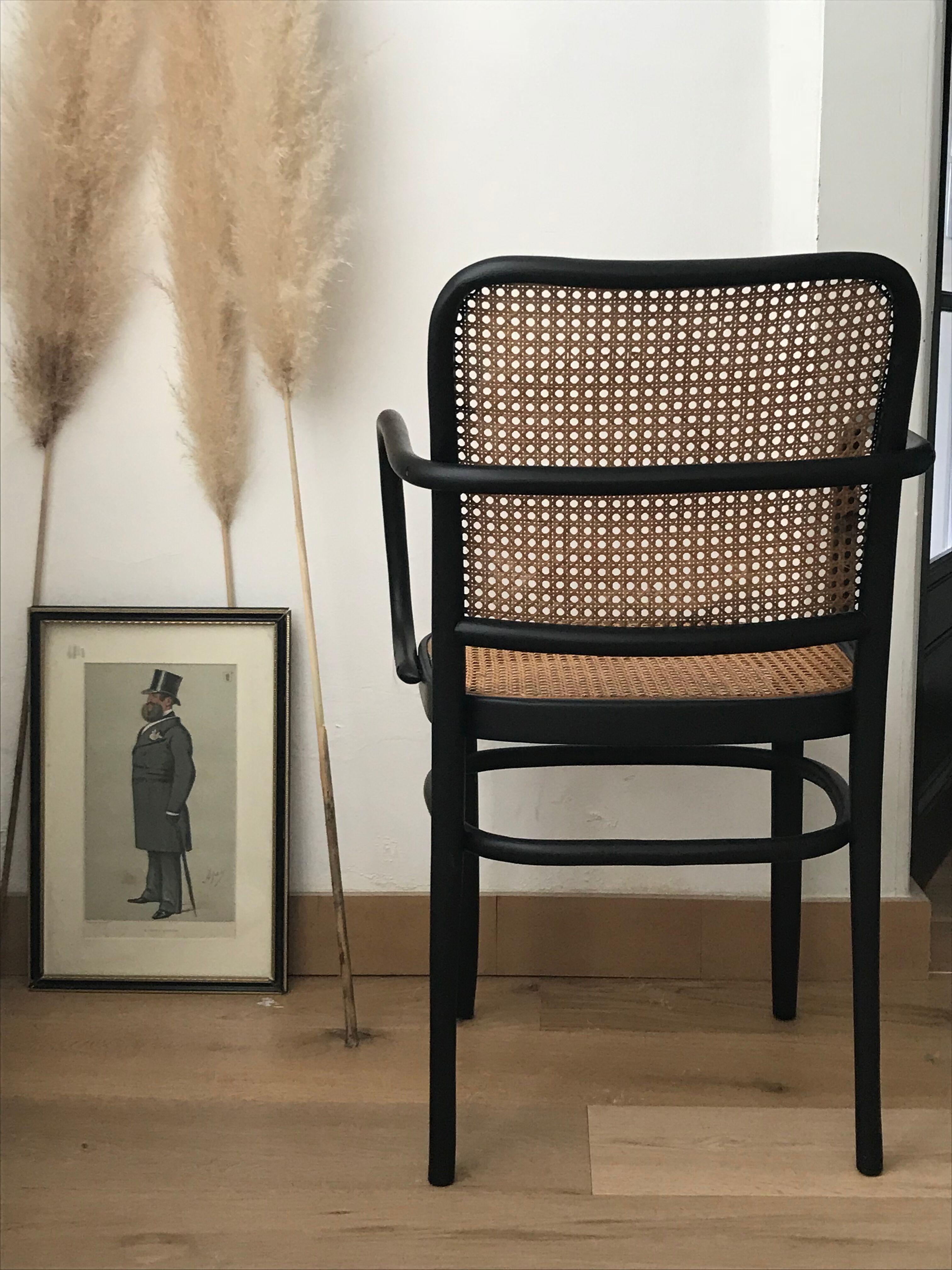 Pair of 811 Josef Hoffman design armchairs