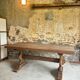 Monastery style farmhouse table