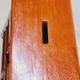 Old chinese barber hairdresser stool 19th xixth century in lacquered wood