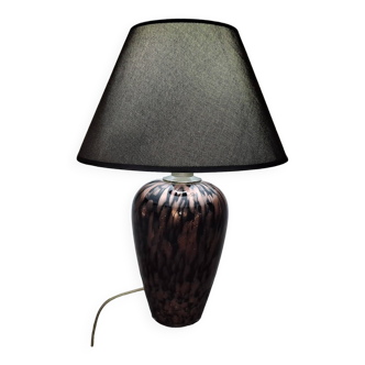 Murano Avventurina Table Lamp c1969 V Nason