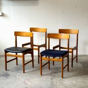 Teak Chairs, Ulferts, Sweden 1960s, Mid-C Modern, VNTG