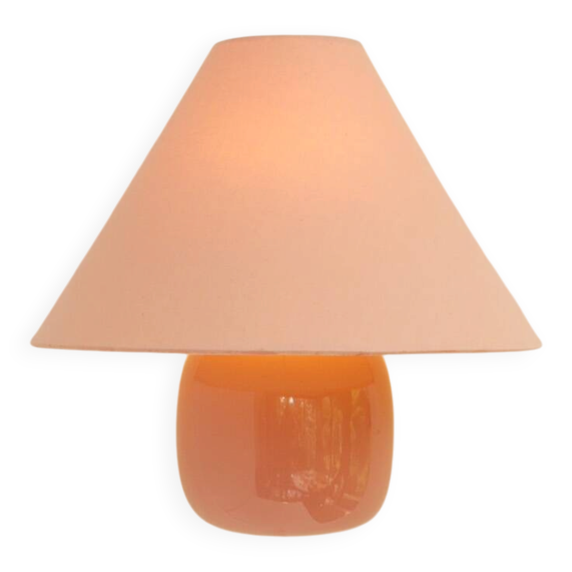 Vintage IKEA 80s sconce. A wall mounted lamp classic semi-round in pink