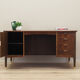 Bureau en noyer, design danois, années 1970, production: Danemark