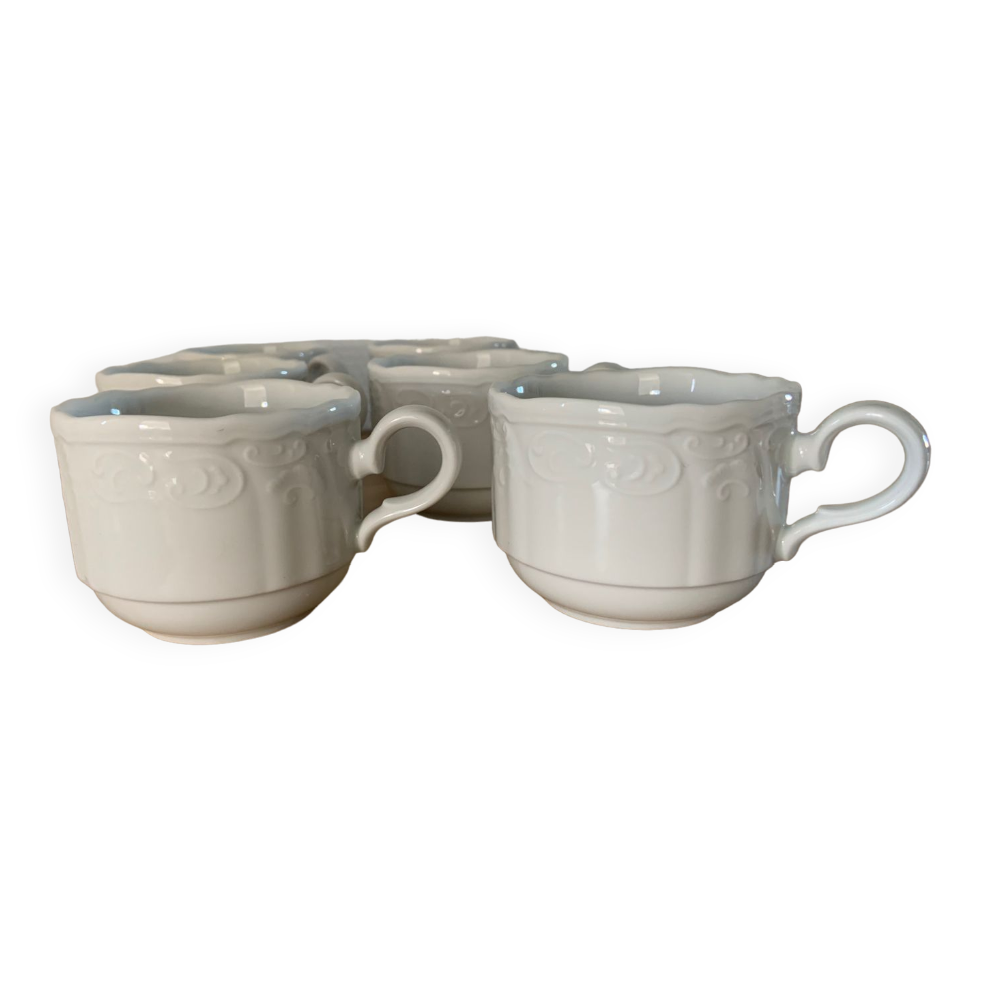 Tasses Bareuther Bavaria blanches