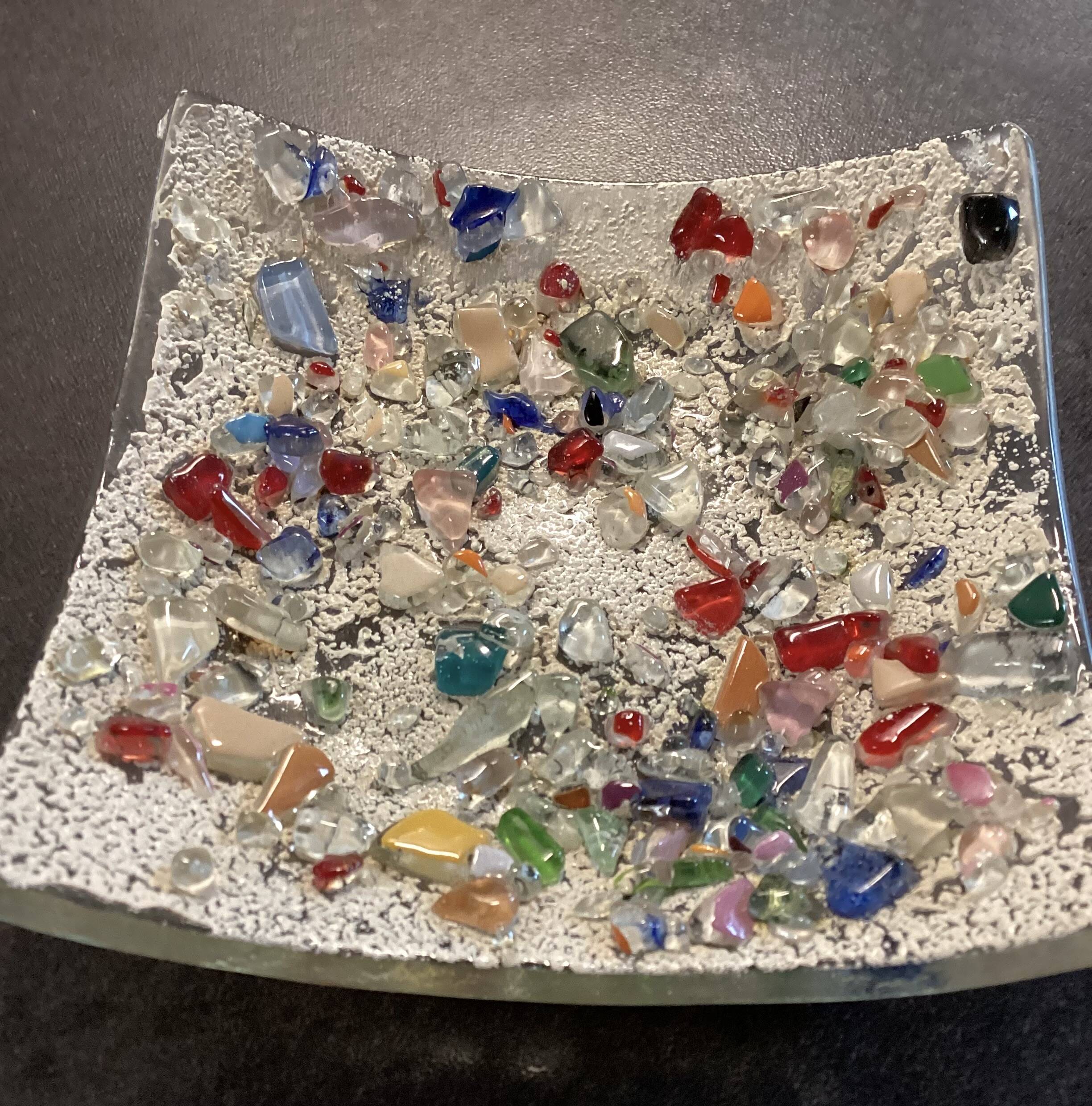 Murano Trinket Dish. Murano Vide Poche.