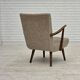 1960s, Danish armchair, furniture wool, beech wood.