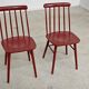 Pair of Scandinavian style Stol Kamnik chairs, ex Yugoslavia