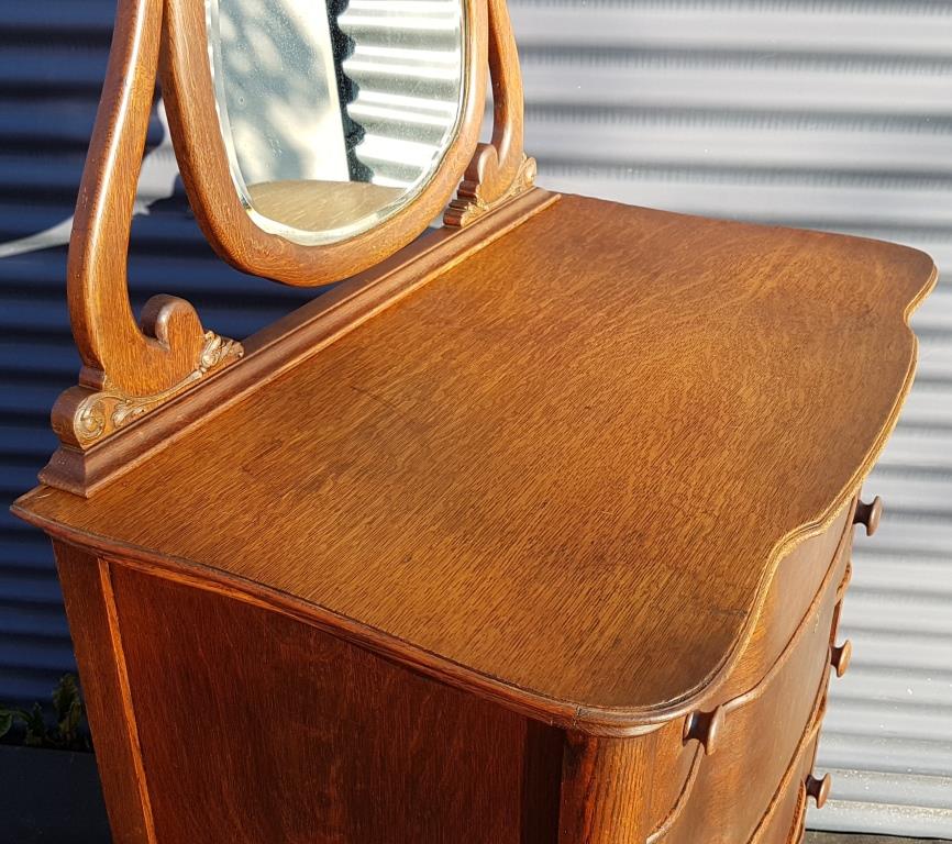 English dresser dresser dresser with psyche georgian style for cloakroom