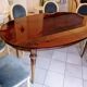 lot 6 chaises médaillon de style Louis XVI