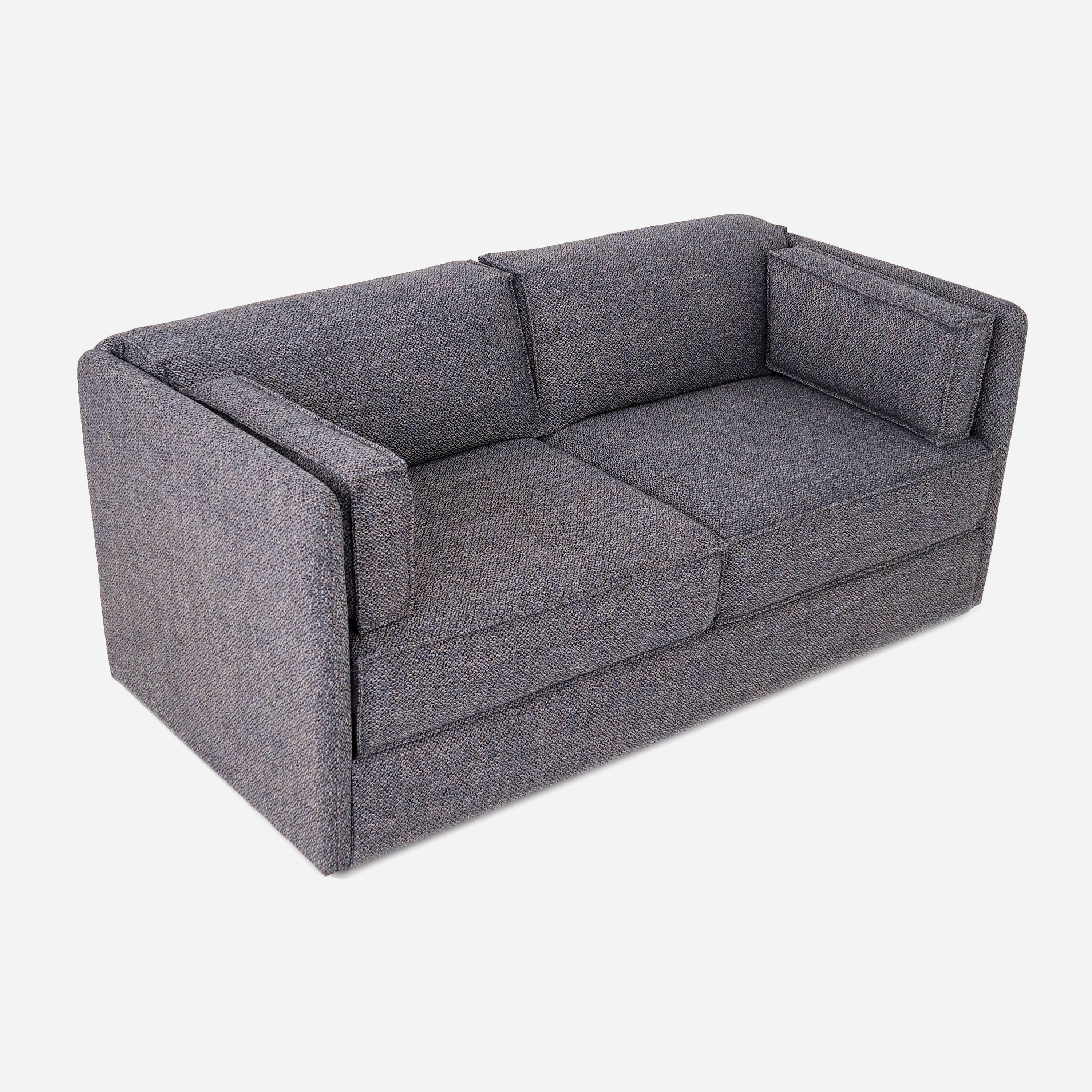 Sofa HAGA gris mélangé, design scandinave