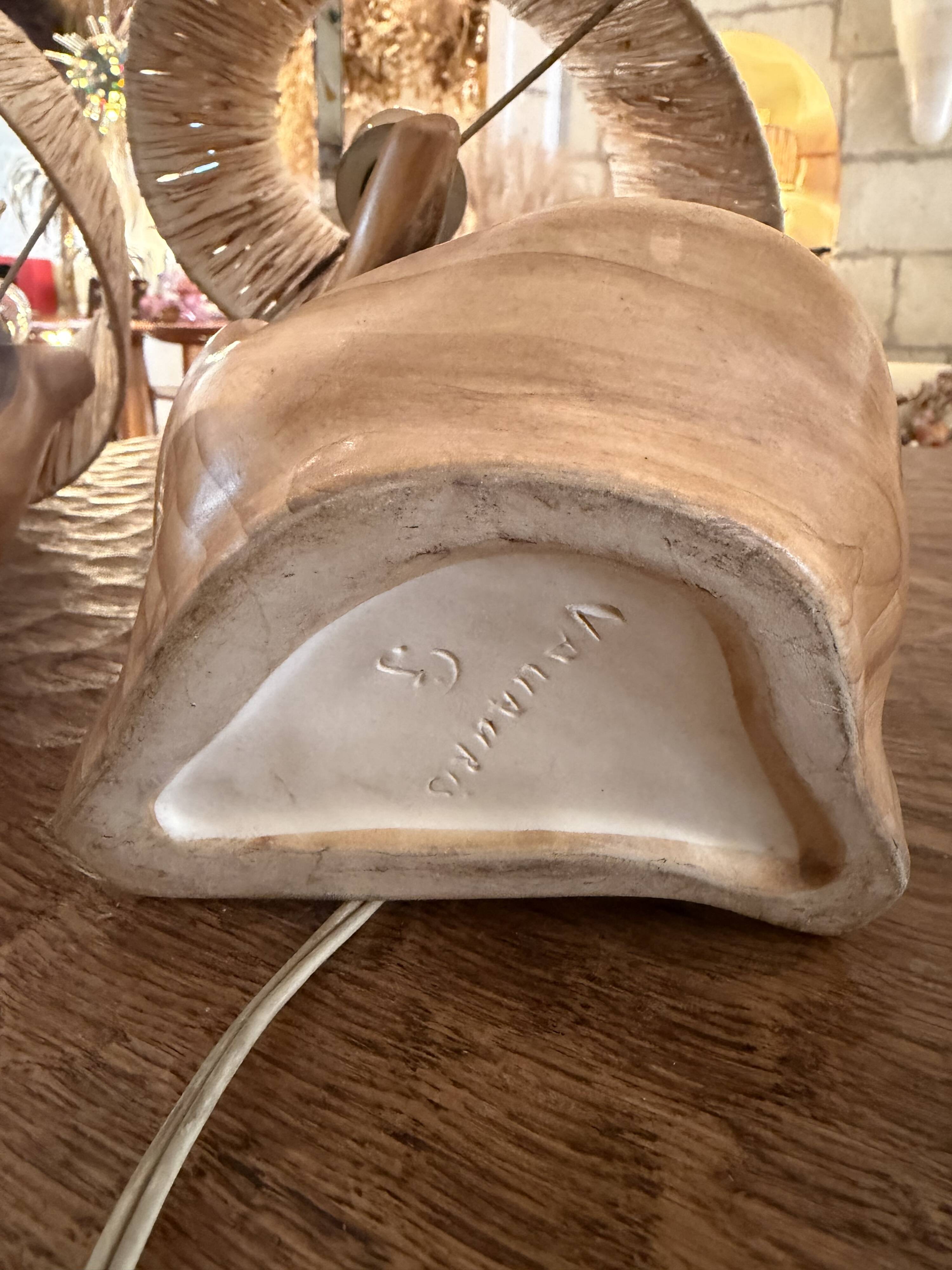 Grandjean jourdan vallauris pair of lamp bases 1960