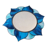 Stained glass mirror