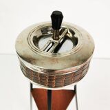 Modernist floor ashtray, Germany, 1970s.