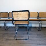 6 chairs Marcel Breuer b32 cesca, italy, 1970