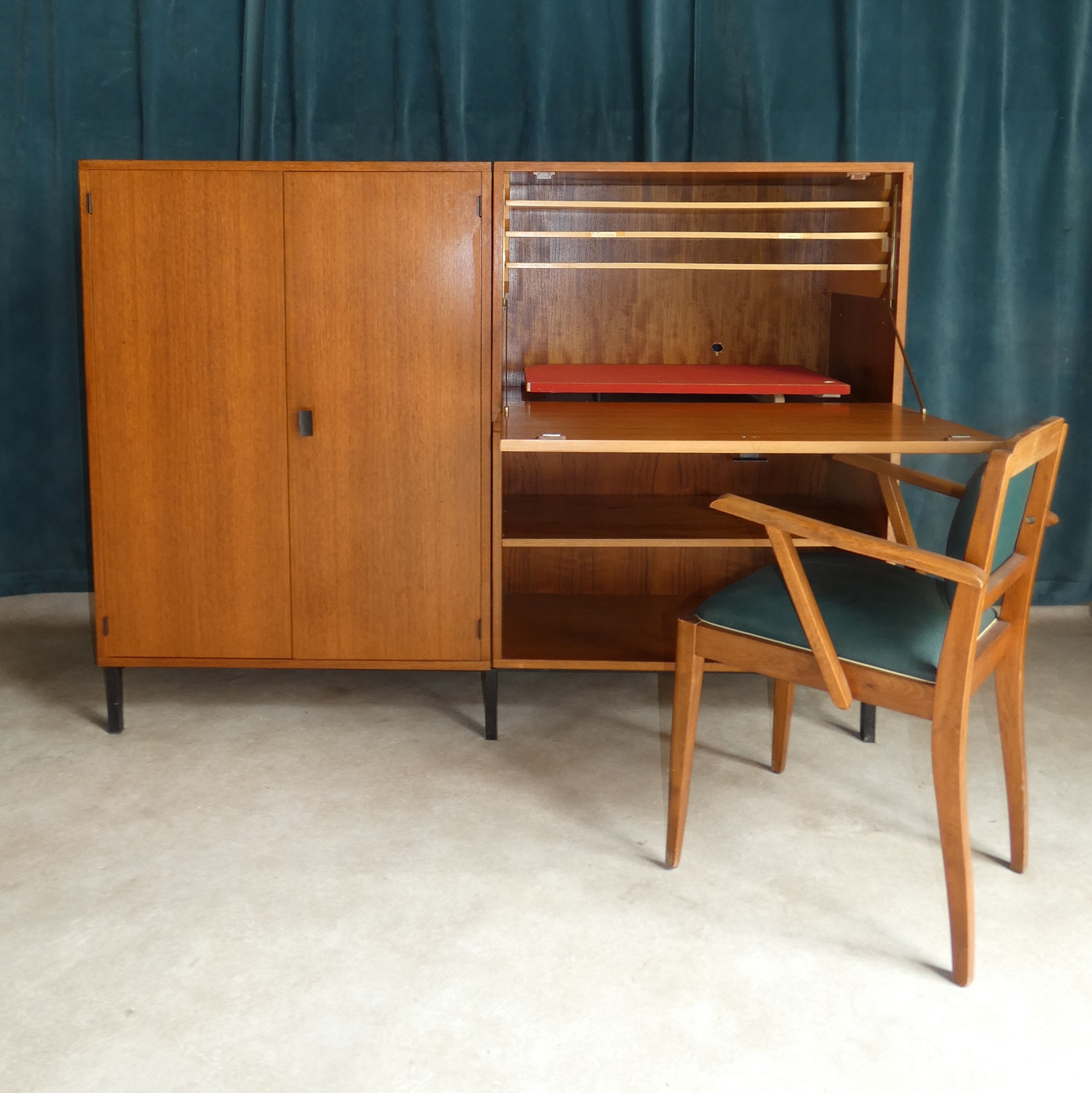 Philippon lecoq sideboard circa 1950 teak