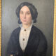 Portrait de femme école du XIXeme siècle