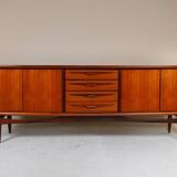 Scandinavian teak sideboard 1960 1970 Denmark