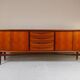 Scandinavian teak sideboard 1960 1970 Denmark