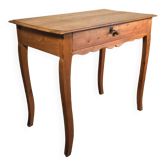 Desk table with curved legs