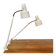PAIRE DE GRANDES LAMPES MODULABLES "DESIGN INDUSTRIEL 1950".