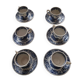 Tasses et sous-tasses Royal Tudor