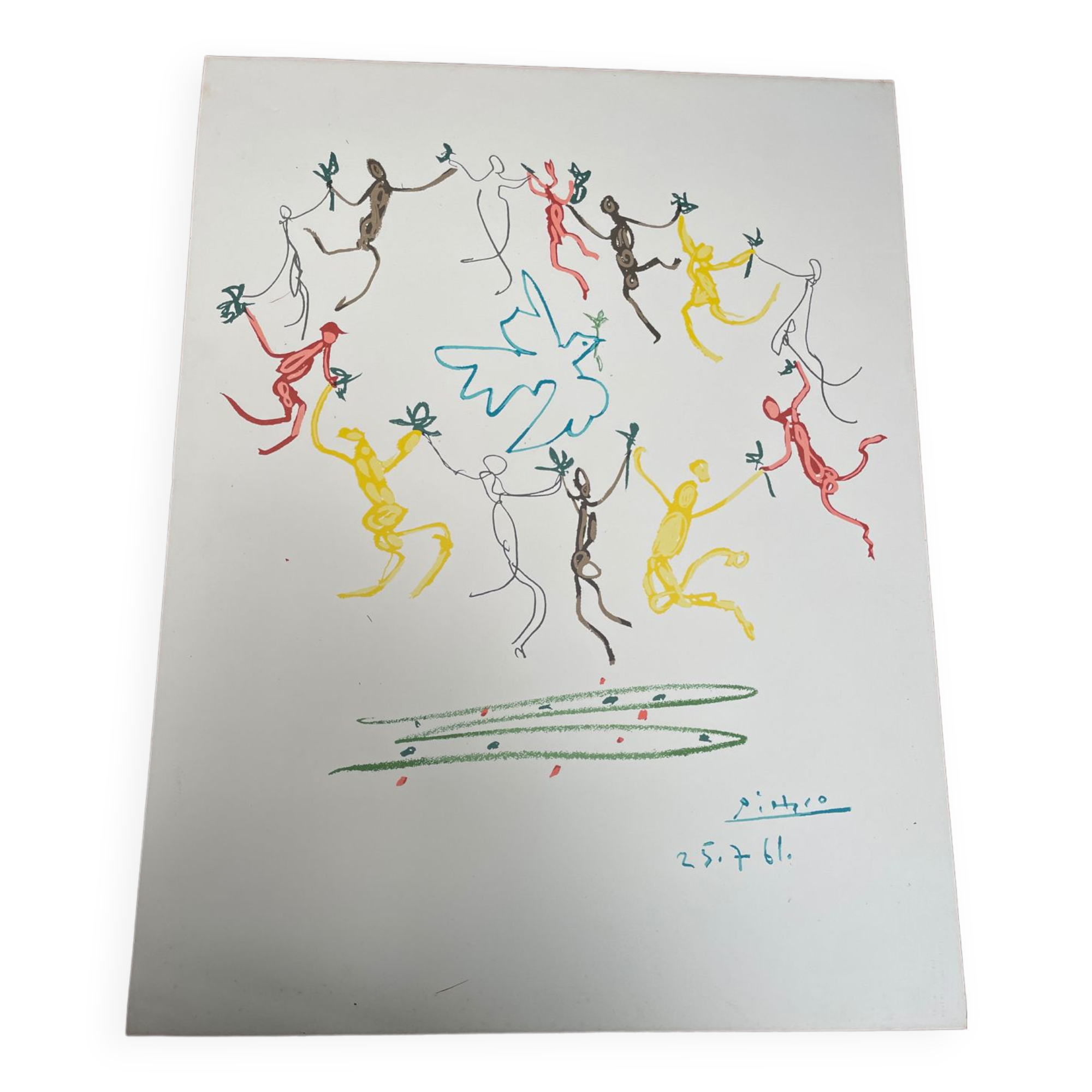 Picasso poster 25.7.61