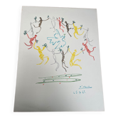 Affiche Picasso 25.7.61